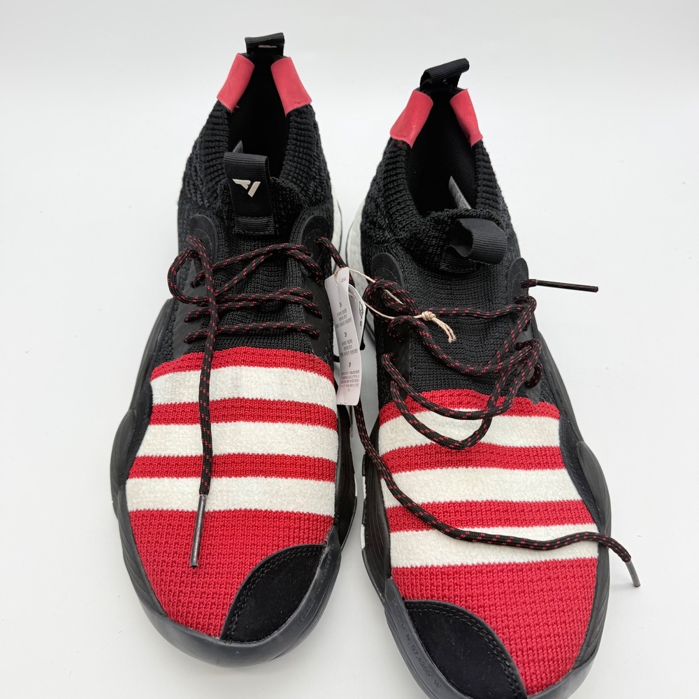 Adidas Trae Young 2.0 Meilin Mens 11.5 Black Red White New Shoes IF2163